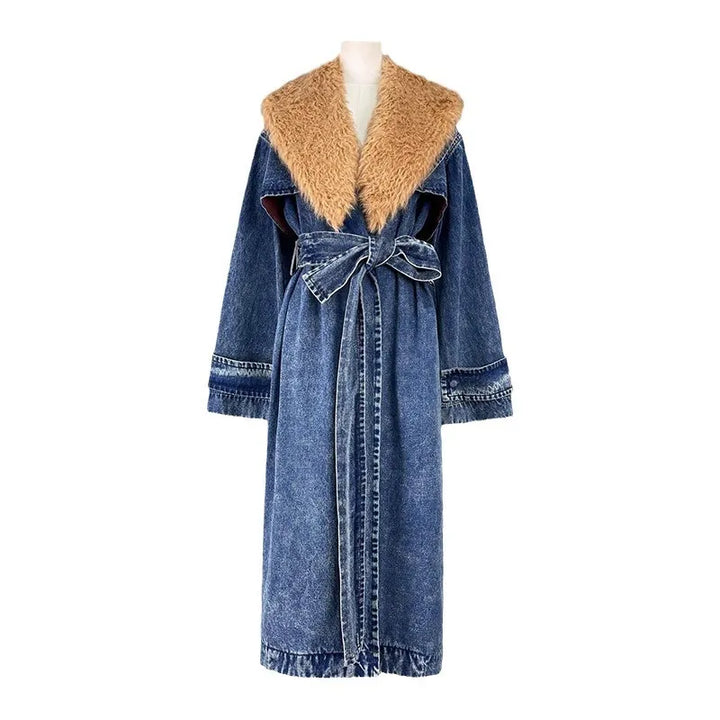 Danella - Trenchcoat aus trendigem Jean für die Frau