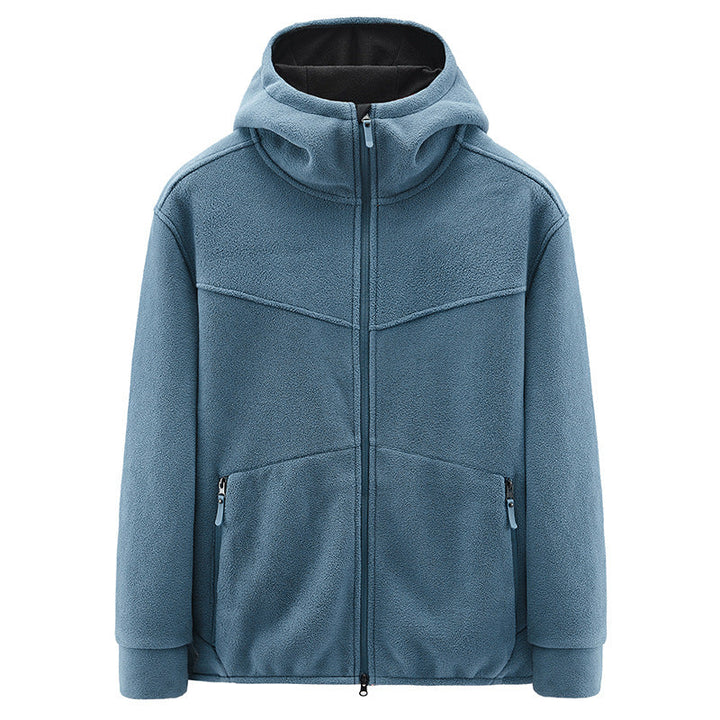 Fleecejacke mit Kapuze für Männer - Nils
