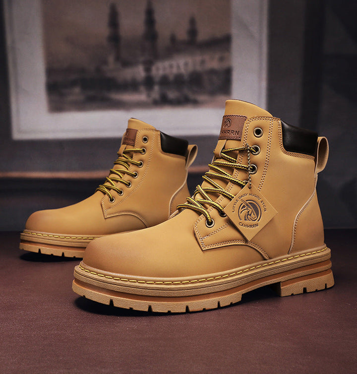 Herrenstiefel im urbanen Stil in robuster Ausführung - Kvarnig