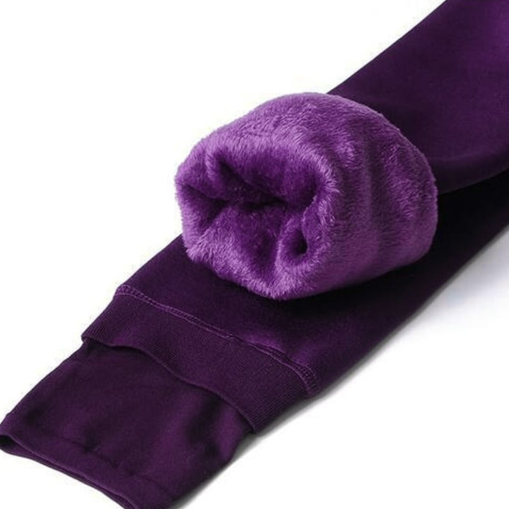 Thermische Leggings mit Wickeleffekt für Frauen - Nayeline