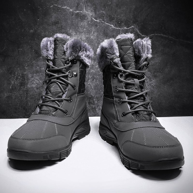 Herren-Winterstiefel mit Plüschfutter - Ruvano