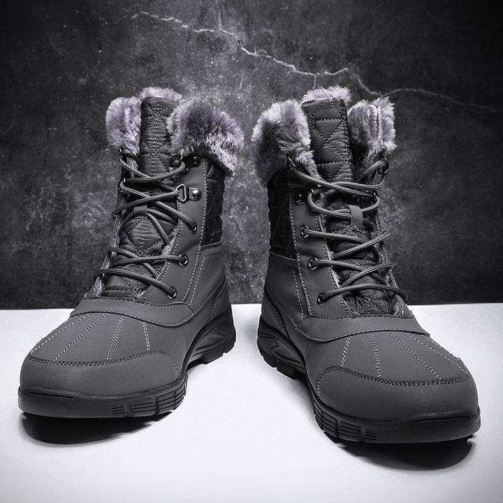 Herren-Winterstiefel mit Plüschfutter - Ruvano