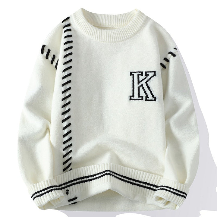 Herrenpullover mit weichem Strickeffekt - Marven