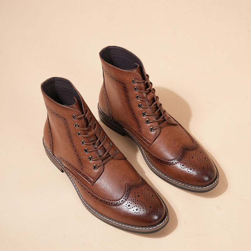 Stilvolle klassische Schnürstiefeletten für Herren - Arnvid