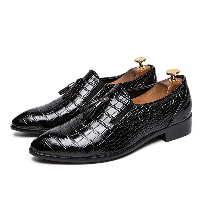 Herren Mokassins Leder Elegant mit Quasten - Dominik