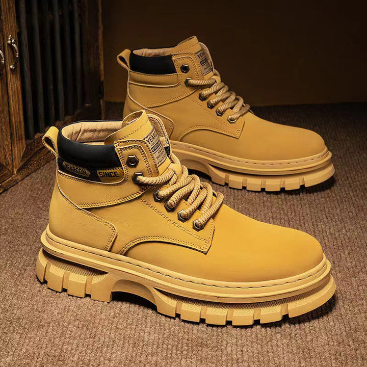 Schwerer Herrenstiefel mit robustem Design - Vemundr