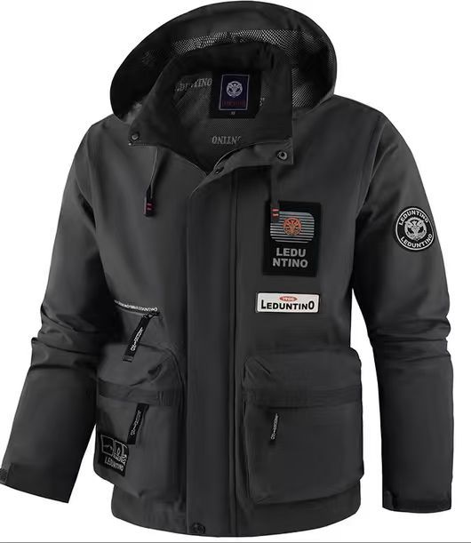Herren Outdoorjacke mit Kapuze - Raimund