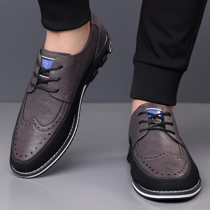 Herrenschuhe urbaner Stil Komfortsohle - Zavian