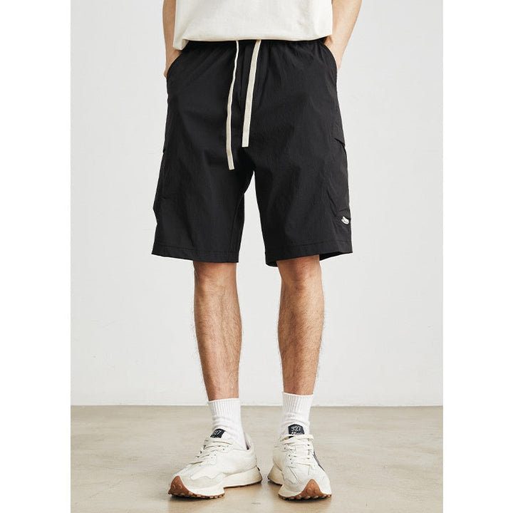 Leichte Herrenshorts mit Seitentaschen und verstellbarem Kordelzug - Calvin