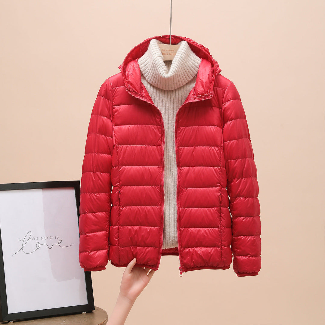 Leichte Steppjacke mit Kapuze für Damen - Aline
