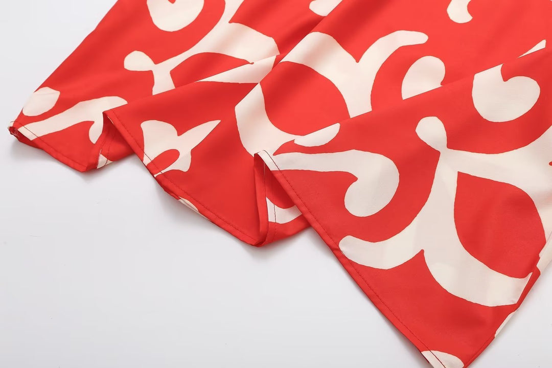 Kleid aus geblümtem Stoff für Frauen - Kaja