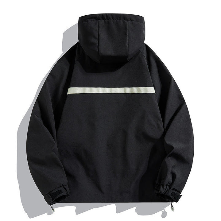 Herrensportjacke mit Kapuze und Fronttaschen - Adrien