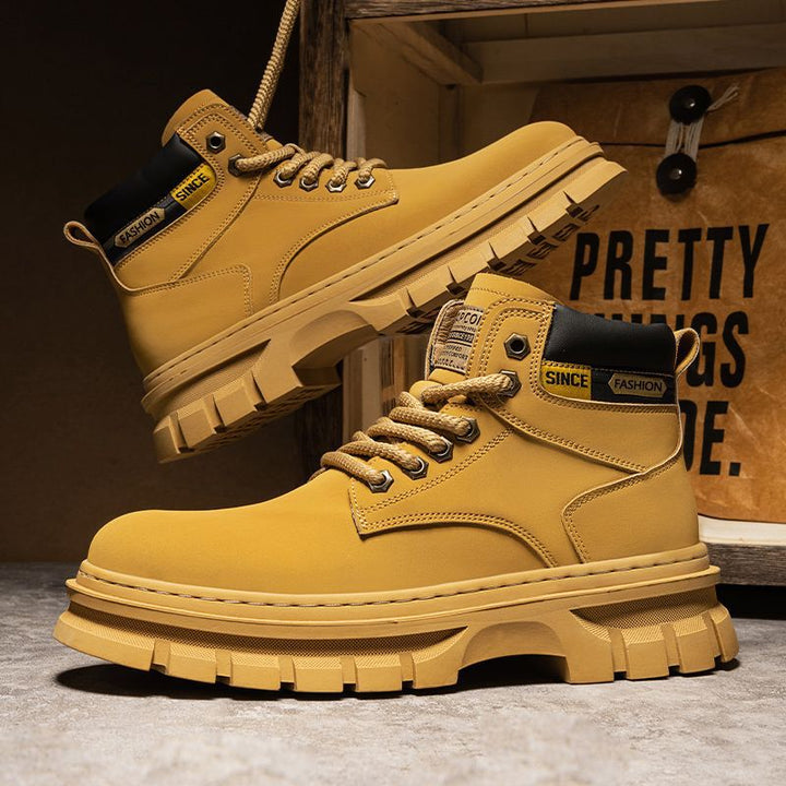 Schwerer Herrenstiefel mit robustem Design - Vemundr