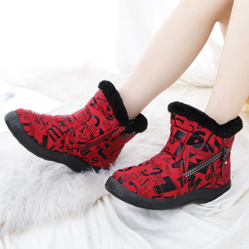 Damen Winterstiefel mit Druck - Lirenne