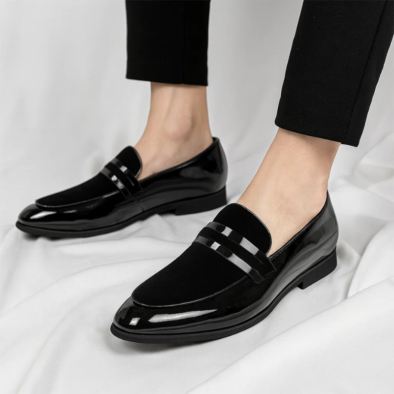 Herren Slipper elegantes Finish ohne Schnürsenkel - Tavren