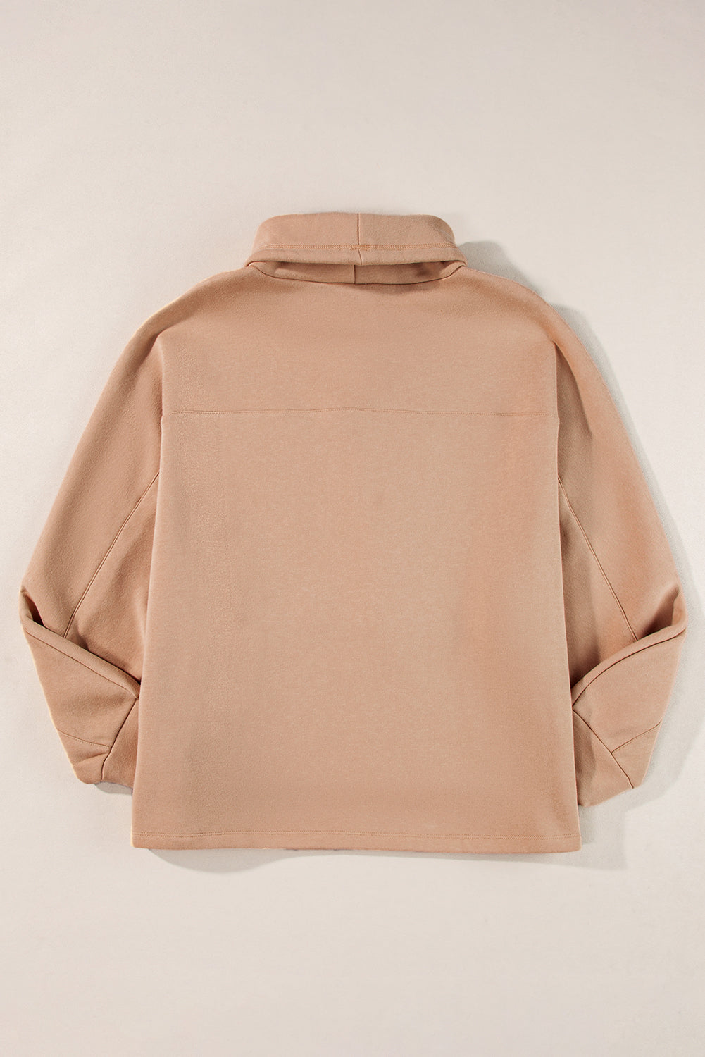 Aubrey - Rollkragen-Sweatshirt mit Kordel und Ärmeln