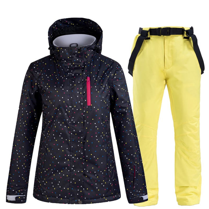 Warmer und wasserdichter Skianzug für Damen - Liora