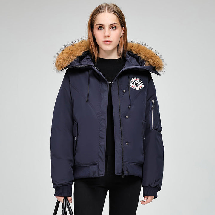 Kurze gesteppte Damen-Winterjacke - Lysanne