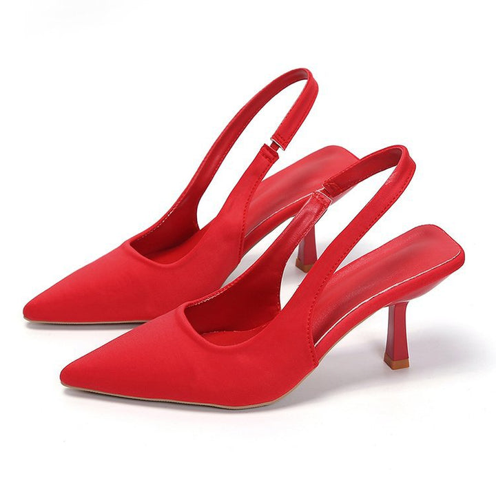 Damen spitz zulaufende Pumps mit mittlerem Absatz - Anays