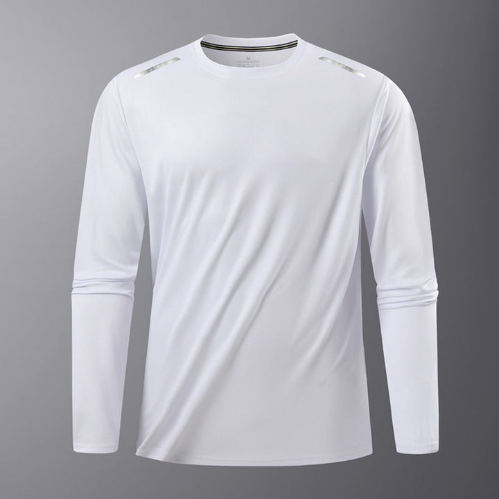 Langärmeliges Dry Fit Sport-T-Shirt für Männer - Hjalmer