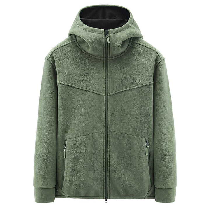Fleecejacke mit Kapuze für Männer - Nils