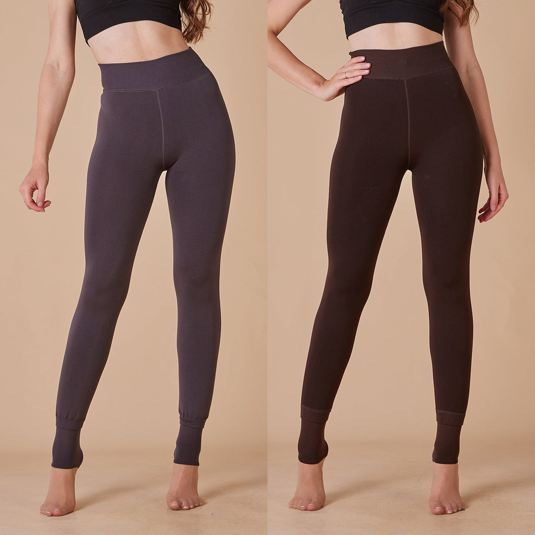 Thermo-Leggings mit Fleece-Futter - Aube