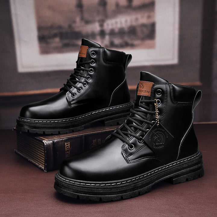 Herrenstiefel im urbanen Stil in robuster Ausführung - Kvarnig