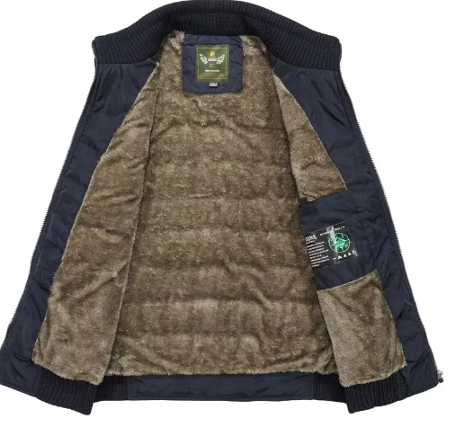 Warme Outdoor Weste mit Futter für Herren