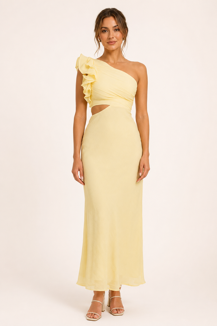 Elegantes langes Abend- und Hochzeitskleid für Damen – Liselotte