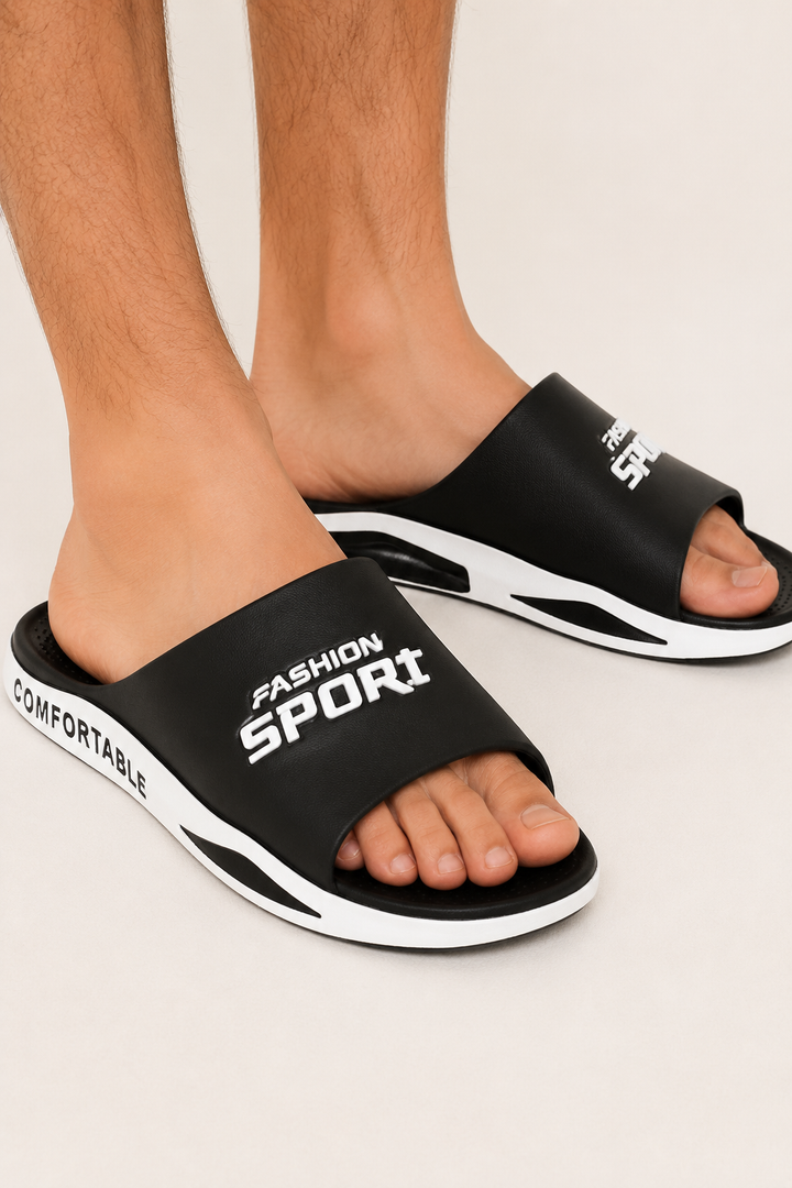 Strandsandalen für Herren mit ergonomischer, rutschfester Sohle – Ansgar