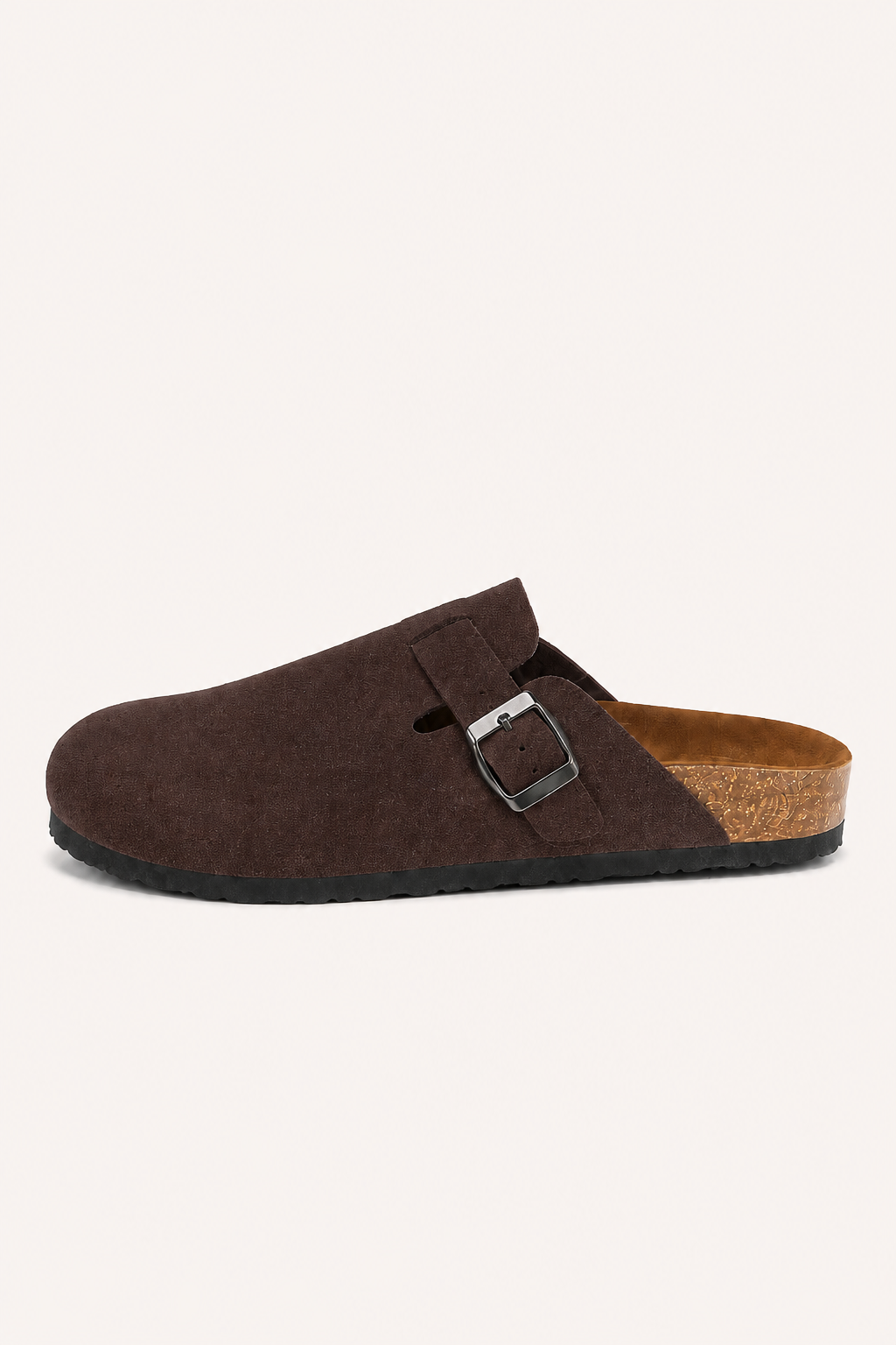 Geschlossene Unisex-Clogs mit verstellbarem Riemen, seitlicher Schnalle und offener Ferse – Hartmut