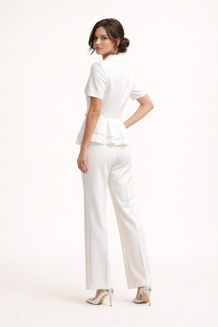 Taillierter Blazer und elegante Hose für Damen - Kreszenz