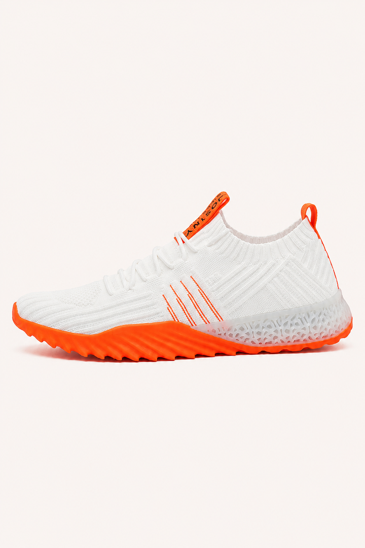 Atmungsaktive Sneaker aus gewebtem Mesh im Socken-Stil mit leichter Sohle – Karyme