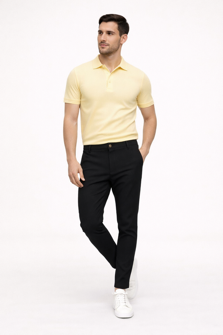 Herren-Chinohose mit geradem Schnitt und bequemer Passform - Zigor