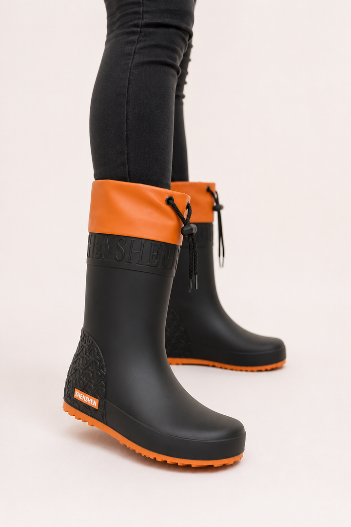 Wasserdichte Regenstiefel für Damen mit hohem Schaft – Rieke