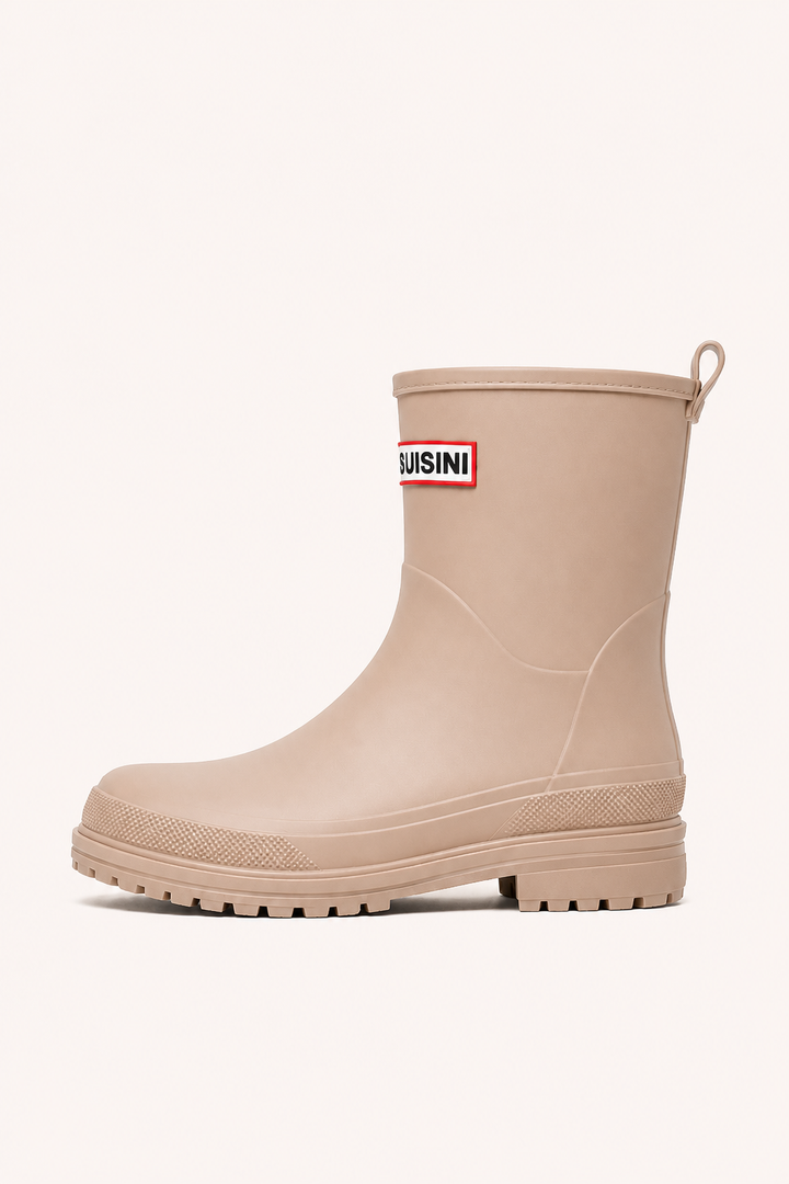 Rutschfeste Regenstiefel für Damen in mittlerer Höhe – Selma