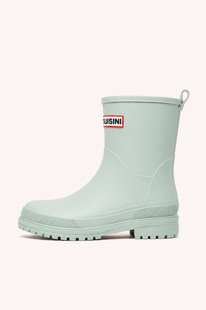 Rutschfeste Regenstiefel für Damen in mittlerer Höhe – Selma