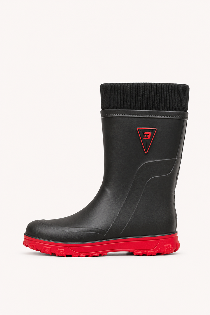 Wasserdichte Gummistiefel mit warmem Futter und rutschfester Sohle – Hector