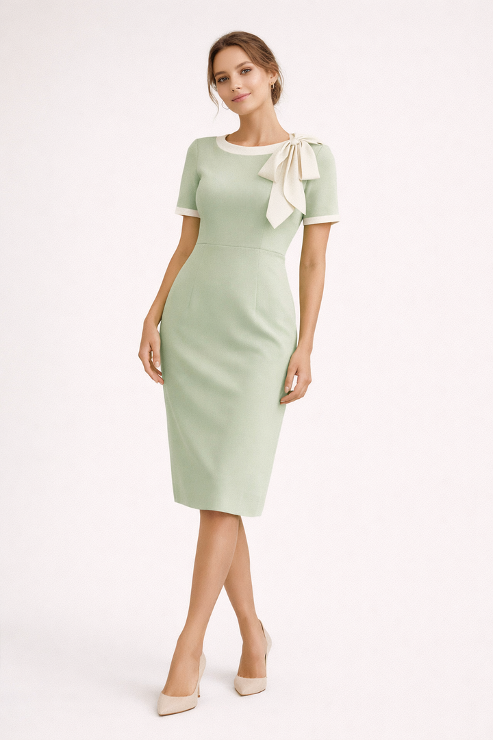 Elegantes, formelles Kleid mit klassischer Passform - Erica
