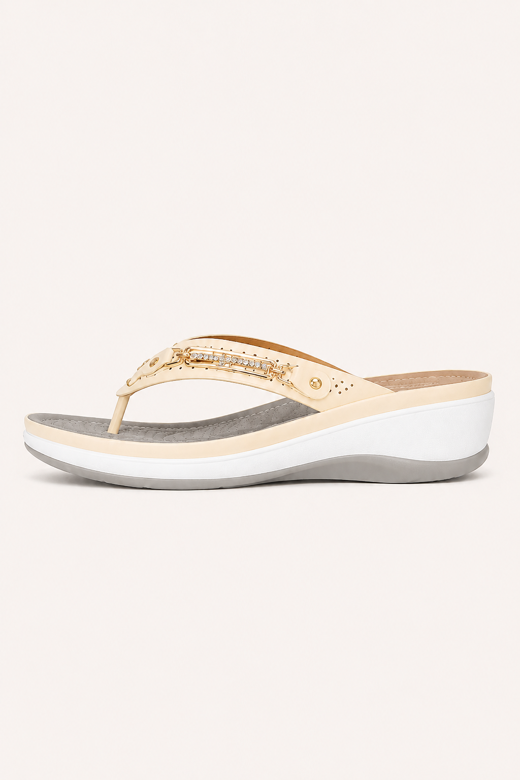 Orthopädische Sandalen für Damen mit ergonomischem, rutschfestem Keilabsatz – Marlies