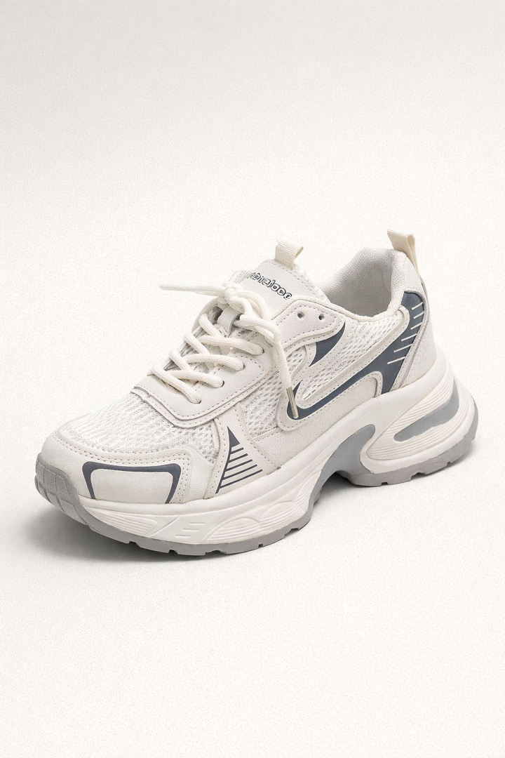 Damen-Tennisschuhe mit Luftkapsel und technischem Netz - Marcella