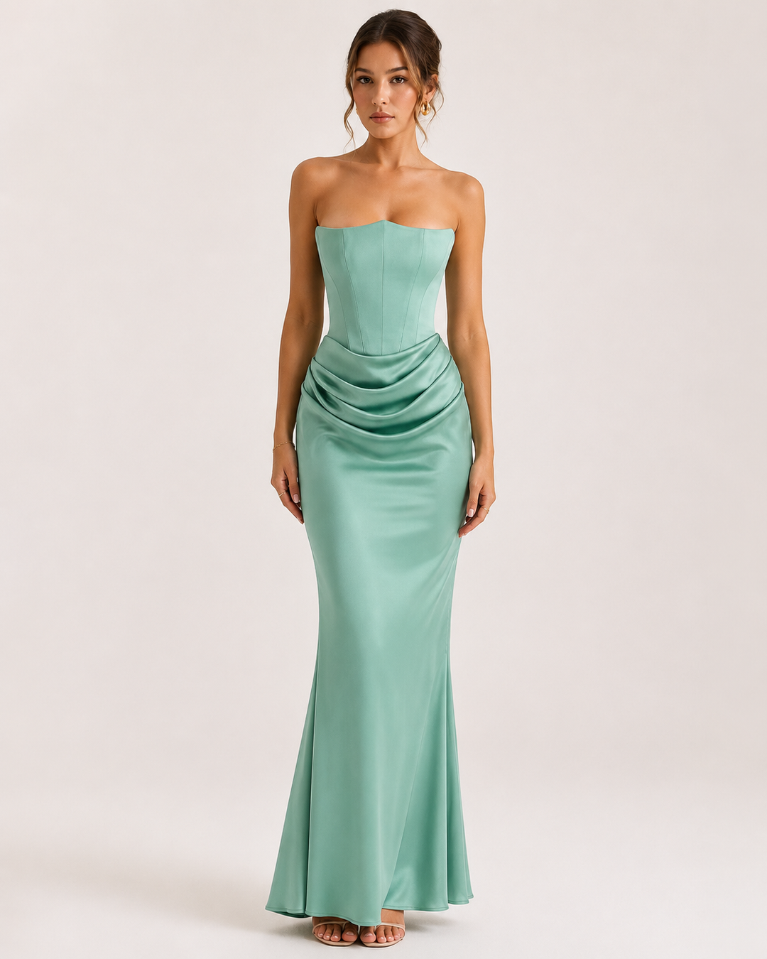 Elegantes langes Abendkleid für Damen – Gerhild