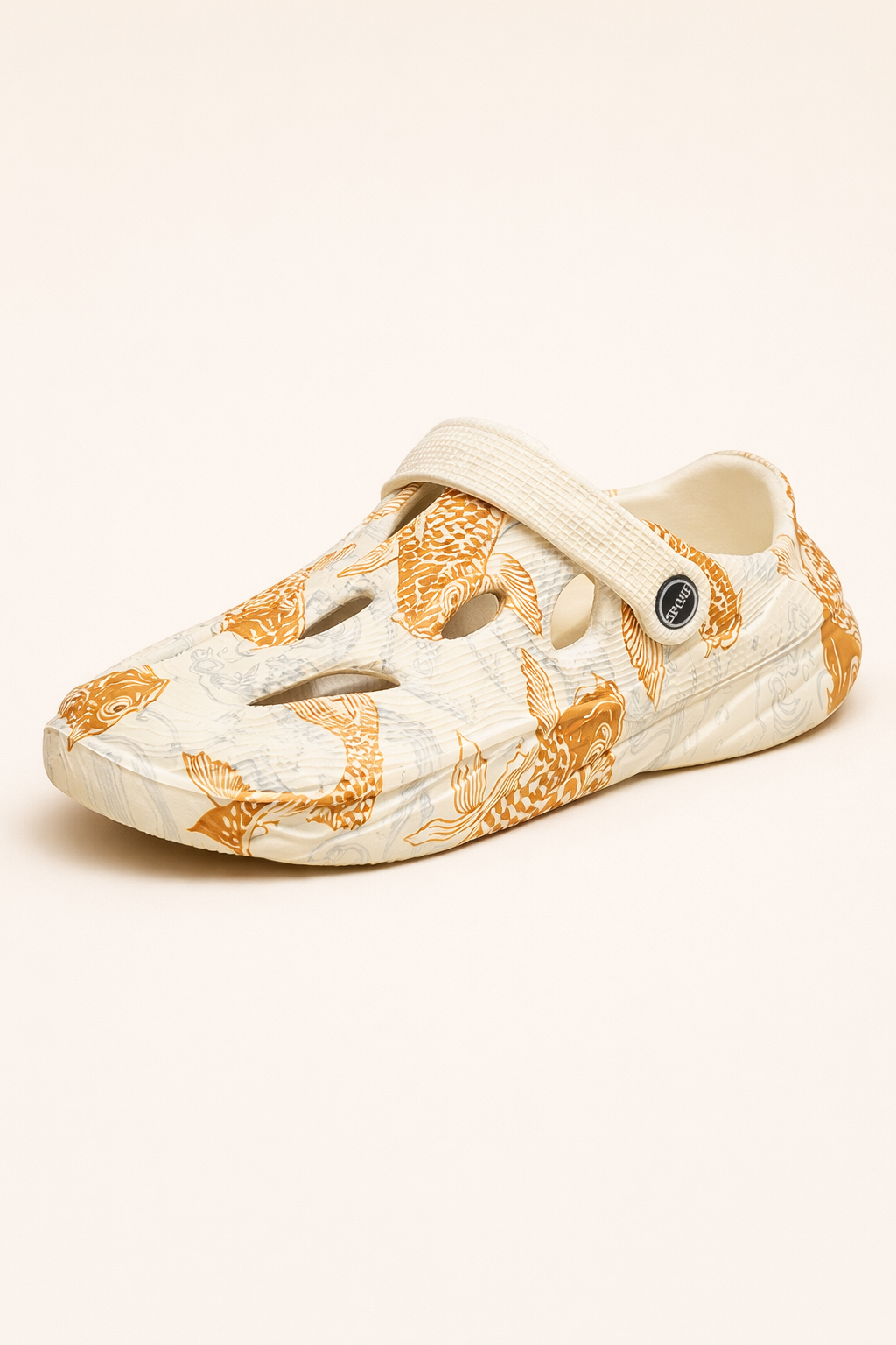 Gemusterte Clog-Sandalen für Herren mit Riemen - Lex