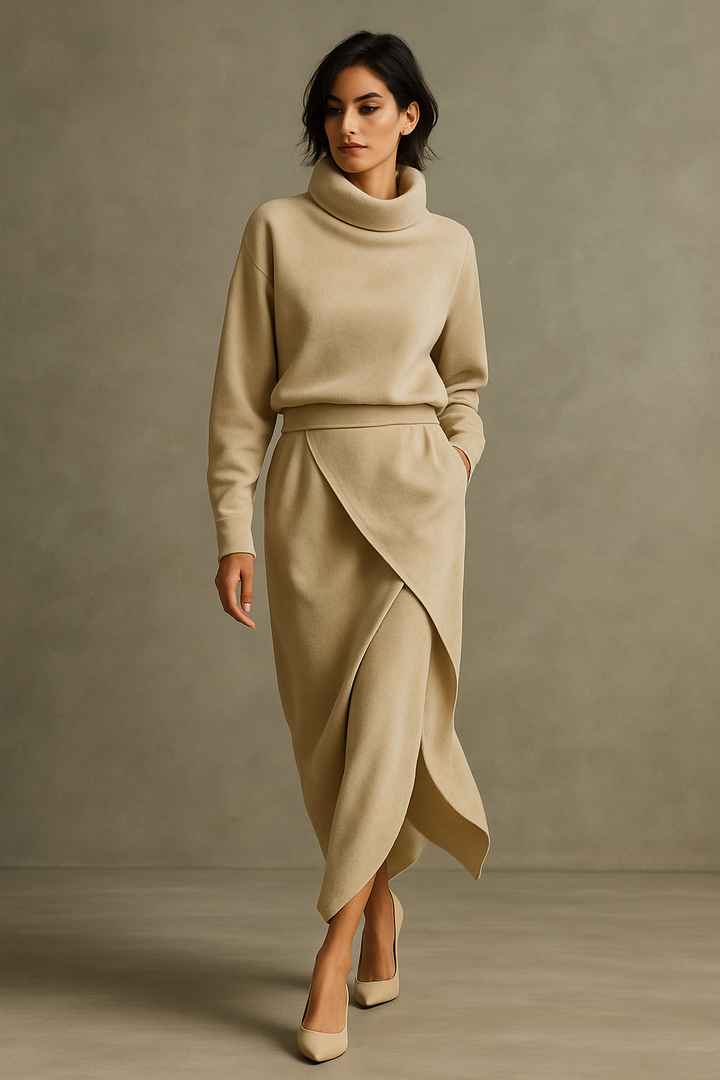 Elegantes Wildlederkleid für Frauen - Raelynn