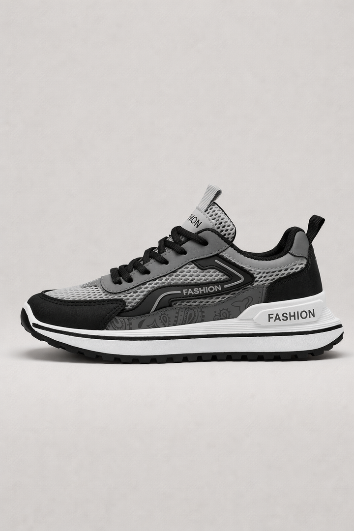 Atmungsaktive Mesh-Turnschuhe im urbanen Design für Männer - Rasken