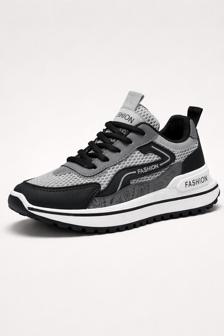 Atmungsaktive Mesh-Turnschuhe im urbanen Design für Männer - Rasken