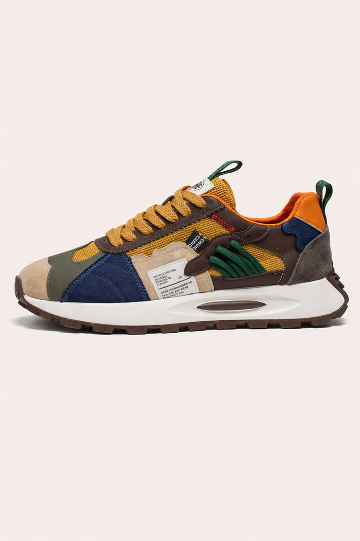 Herren-Turnschuhe mit markantem Stil und dicken Sohlen - Laredo