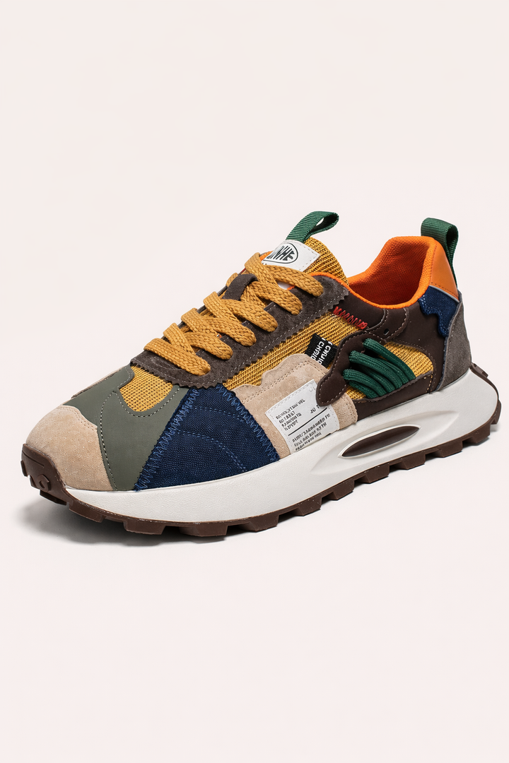Herren-Turnschuhe mit markantem Stil und dicken Sohlen - Laredo