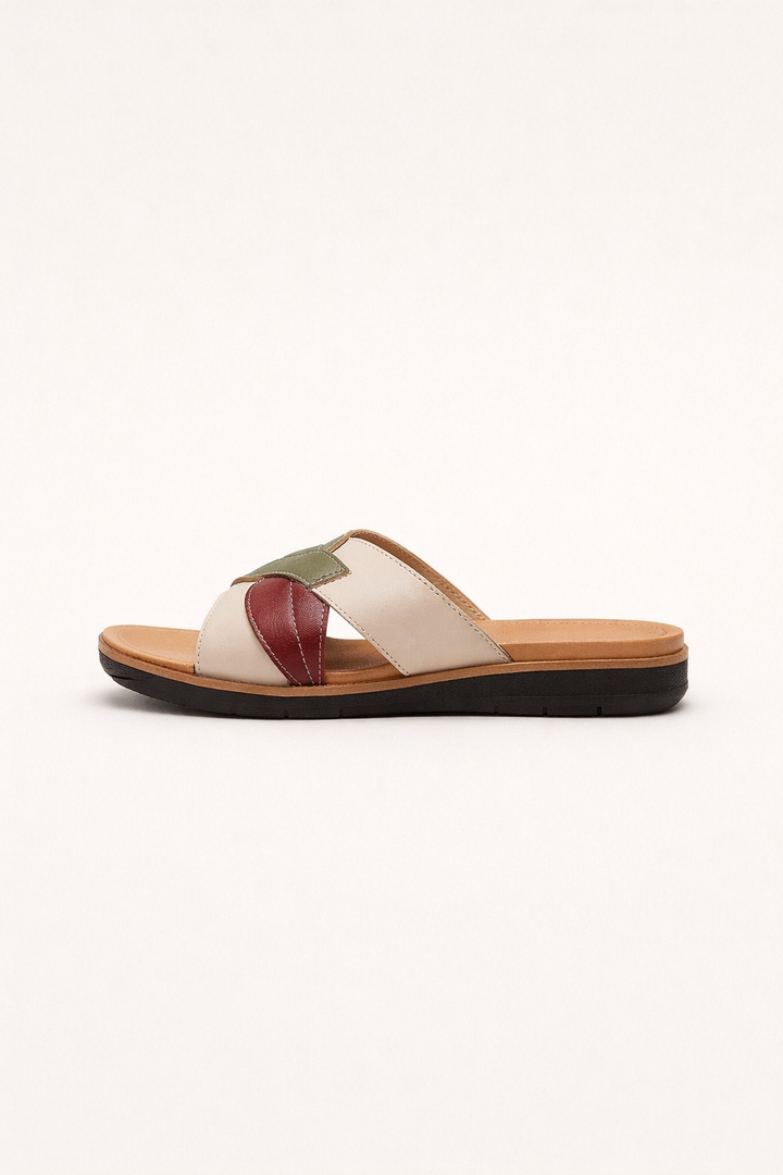 Damensandalen mit gepolsterter Sohle zum Laufen - Mirel
