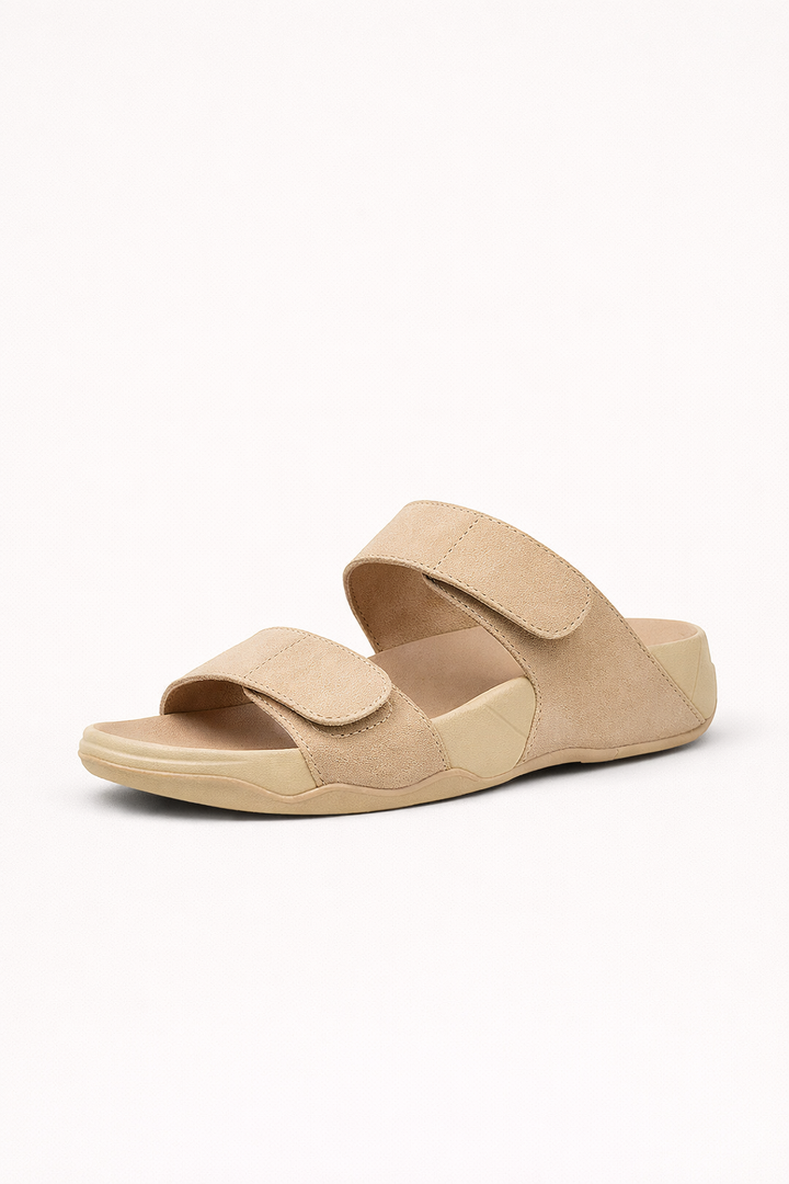 Orthopädische Sandalen mit verstellbarem Doppelriemen und ergonomischer Sohle - Virel
